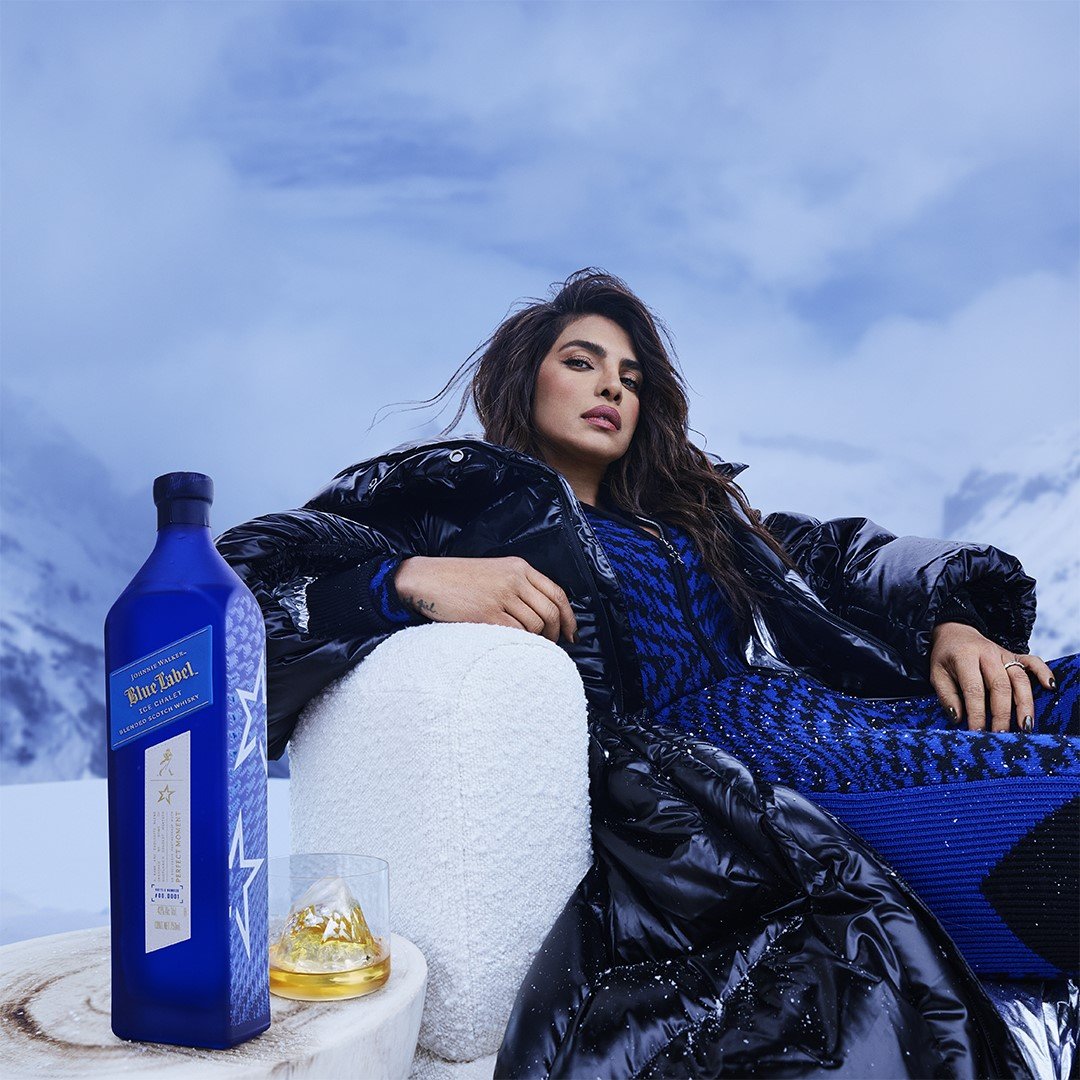 Johnnie Walker Blue Label x Perfect Moment x Priyanka Chopra — celebrity talent and brand partnership