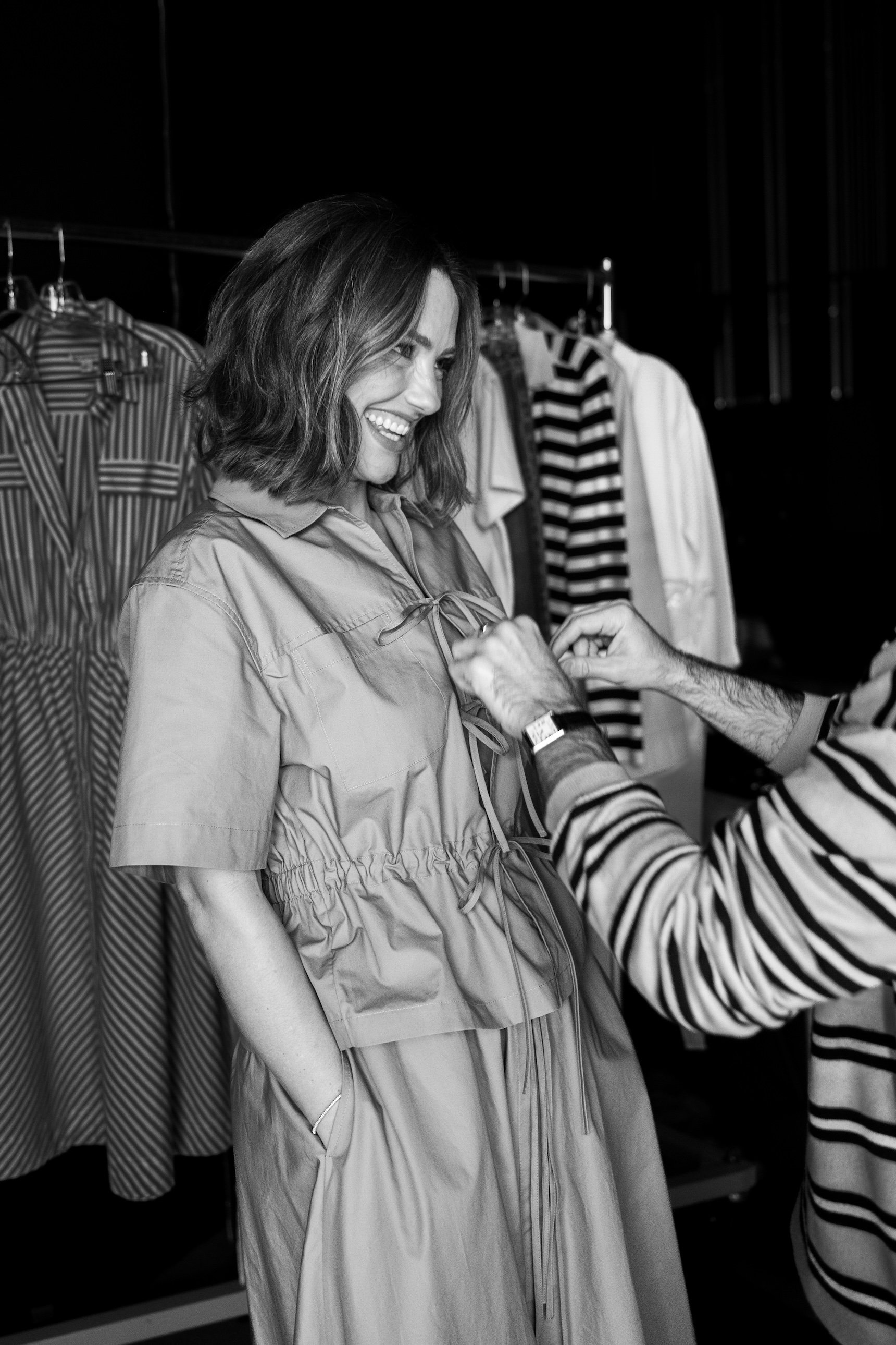 Minka Kelly — Walmart x Free Assembly Spring 2025 behind the scenes, celebrity casting